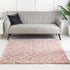 Trellis Haven Collection Area Rug - Soho (Light Pink)