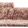 Lattice Loft Shag Collection Area Rug - Soho (Light Pink) Runner Light Pink  lifestyle 13