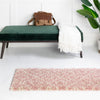 Lattice Loft Shag Collection Area Rug - Soho (Light Pink) Runner Light Pink  lifestyle 16