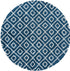 Trellis Haven Collection Area Rug - Soho (Navy Blue)