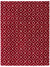 Lattice Loft Shag Collection Area Rug - Soho (Burgundy Red) Rectangle Burgundy Red Main