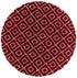 Trellis Haven Collection Area Rug - Soho (Burgundy Red)