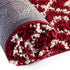 Trellis Haven Collection Area Rug - Soho (Burgundy Red)