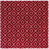 Trellis Haven Collection Area Rug - Soho (Burgundy Red)