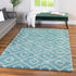 Trellis Haven Collection Area Rug - Soho (Aqua)