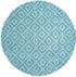 Trellis Haven Collection Area Rug - Soho (Aqua)