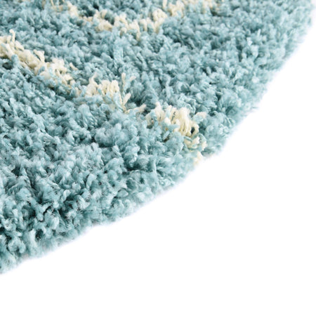 Trellis Haven Collection Area Rug - Soho (Aqua)