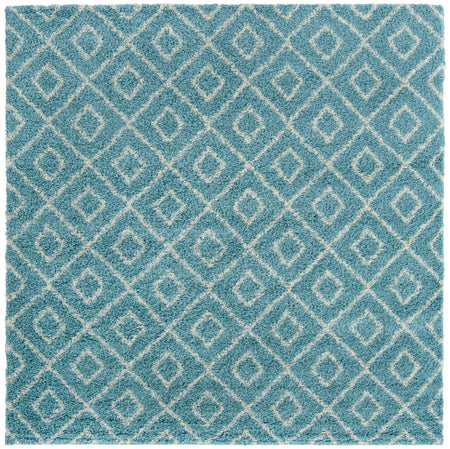 Trellis Haven Collection Area Rug - Soho (Aqua)