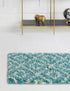 Trellis Haven Collection Area Rug - Soho (Aqua)