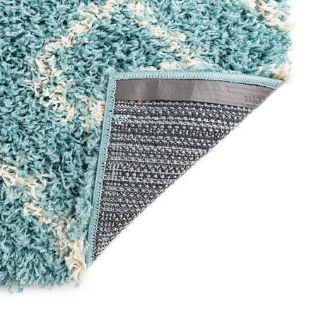 Trellis Haven Collection Area Rug - Soho (Aqua)