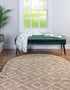 Trellis Haven Collection Area Rug - Soho (Light Brown)