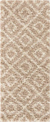 Trellis Haven Collection Area Rug - Soho (Light Brown)