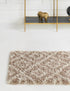 Trellis Haven Collection Area Rug - Soho (Light Brown)