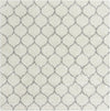 Lattice Loft Shag Collection Area Rug - Chelsea (Ivory) Square Ivory Main