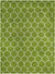 Lattice Loft Shag Collection Area Rug - Chelsea (Green) Rectangle Green Main