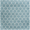 Lattice Loft Shag Collection Area Rug - Chelsea (Light Blue) Square Light Blue Main