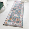 Arcadia Rugs Collection Area Rug - Eden (Gray and Blue) Runner Gray and Blue  lifestyle 56