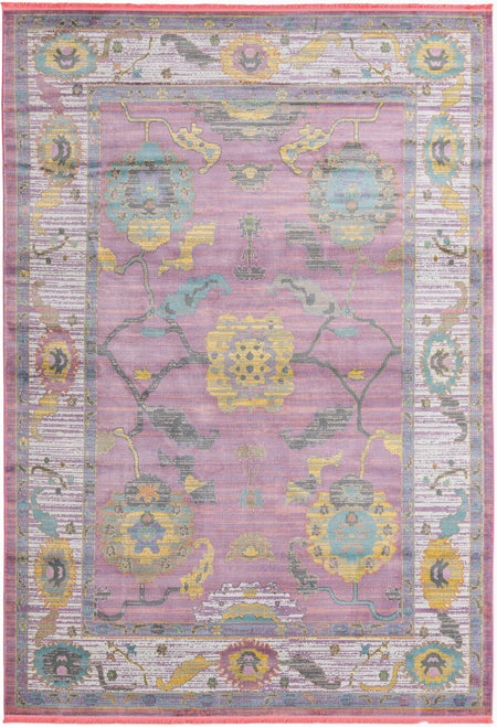 Arcadia Rugs Collection Area Rug - Eden (Pink)