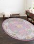 Arcadia Rugs Collection Area Rug - Eden (Pink)