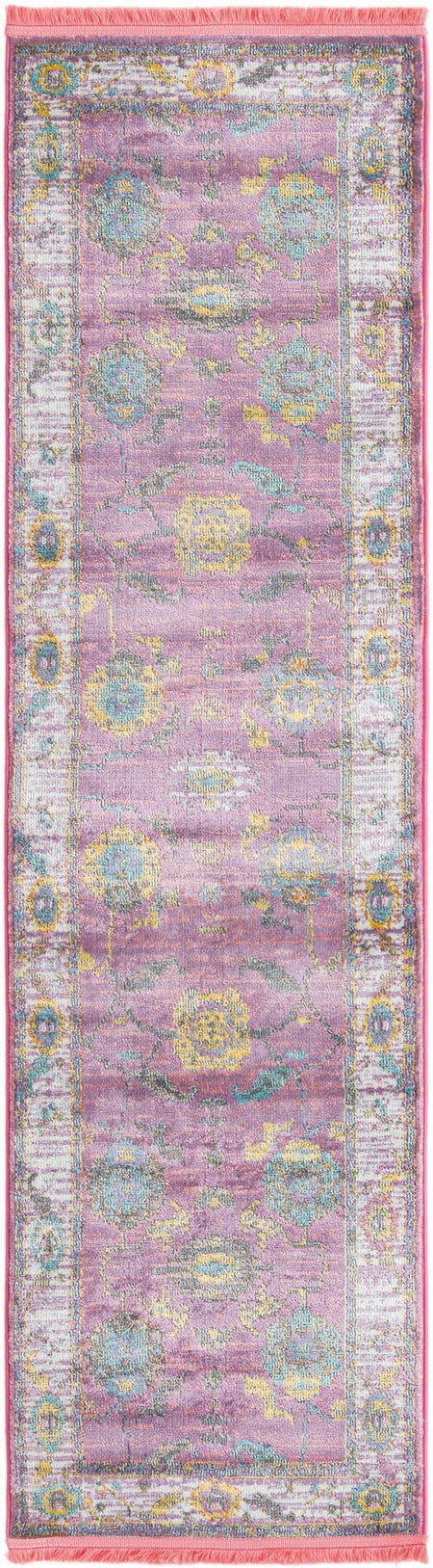 Arcadia Rugs Collection Area Rug - Eden (Pink)