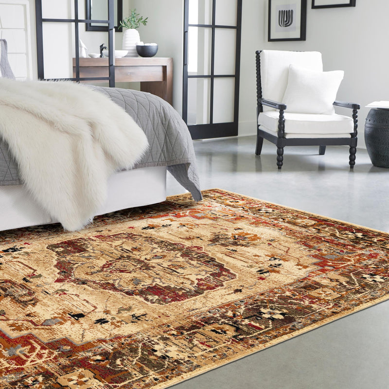 Neptune Elegance Collection Area Rug -  Thalassa Rectangle Cream  lifestyle 10