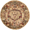 Neptune Elegance Collection Area Rug -  Thalassa Round Cream  lifestyle 12