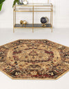 Neptune Elegance Collection Area Rug -  Thalassa Octagon Cream  lifestyle 17