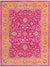 Casablanca Tapestry Collection Area Rug -  Marrakech (Berry Pink) Rectangle Berry Pink Main