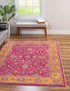 Casablanca Tapestry Collection Area Rug -  Marrakech (Berry Pink)