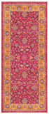 Casablanca Tapestry Collection Area Rug -  Marrakech (Berry Pink)