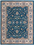 Casablanca Tapestry Collection Area Rug -  Marrakech (Egyptian Blue)