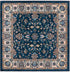 Casablanca Tapestry Collection Area Rug -  Marrakech (Egyptian Blue)