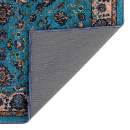 Casablanca Tapestry Collection Area Rug -  Marrakech (Arctic Aqua Blue)