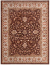 Casablanca Tapestry Collection Area Rug -  Marrakech (Coffee Brown) Rectangle Coffee Brown Main