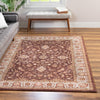 Casablanca Tapestry Collection Area Rug -  Marrakech (Coffee Brown) Rectangle Coffee Brown  lifestyle 14