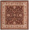 Casablanca Tapestry Collection Area Rug -  Marrakech (Coffee Brown) Square Coffee Brown  lifestyle 16