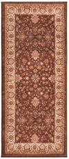 Casablanca Tapestry Collection Area Rug -  Marrakech (Coffee Brown) Runner Coffee Brown  lifestyle 17