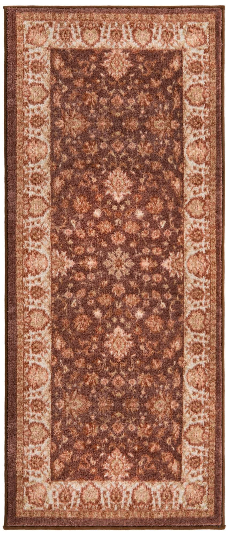 Casablanca Tapestry Collection Area Rug -  Marrakech (Coffee Brown) Runner Coffee Brown  lifestyle 17