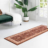 Casablanca Tapestry Collection Area Rug -  Marrakech (Coffee Brown) Runner Coffee Brown  lifestyle 45