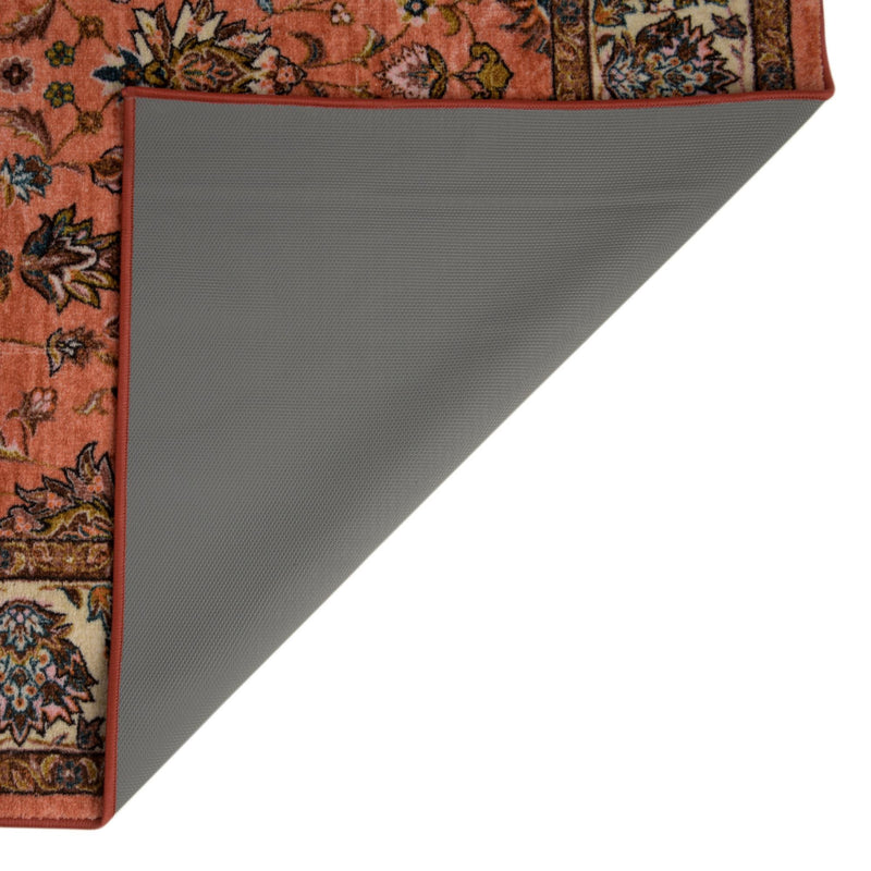 Casablanca Tapestry Collection Area Rug -  Marrakech (Salmon) Rectangle Salmon  lifestyle 8