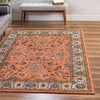 Casablanca Tapestry Collection Area Rug -  Marrakech (Salmon) Rectangle Salmon  lifestyle 14