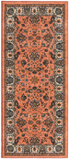 Casablanca Tapestry Collection Area Rug -  Marrakech (Salmon) Runner Salmon  lifestyle 17