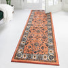 Casablanca Tapestry Collection Area Rug -  Marrakech (Salmon) Runner Salmon  lifestyle 42