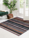 Marrakech Mosaic Collection Area Rug - Casablanca Square Multi  lifestyle 26