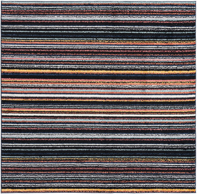 Marrakech Mosaic Collection Area Rug - Casablanca Square Multi  lifestyle 16