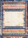 Marrakech Mosaic Collection Area Rug -  Sahara Rectangle Multi Main