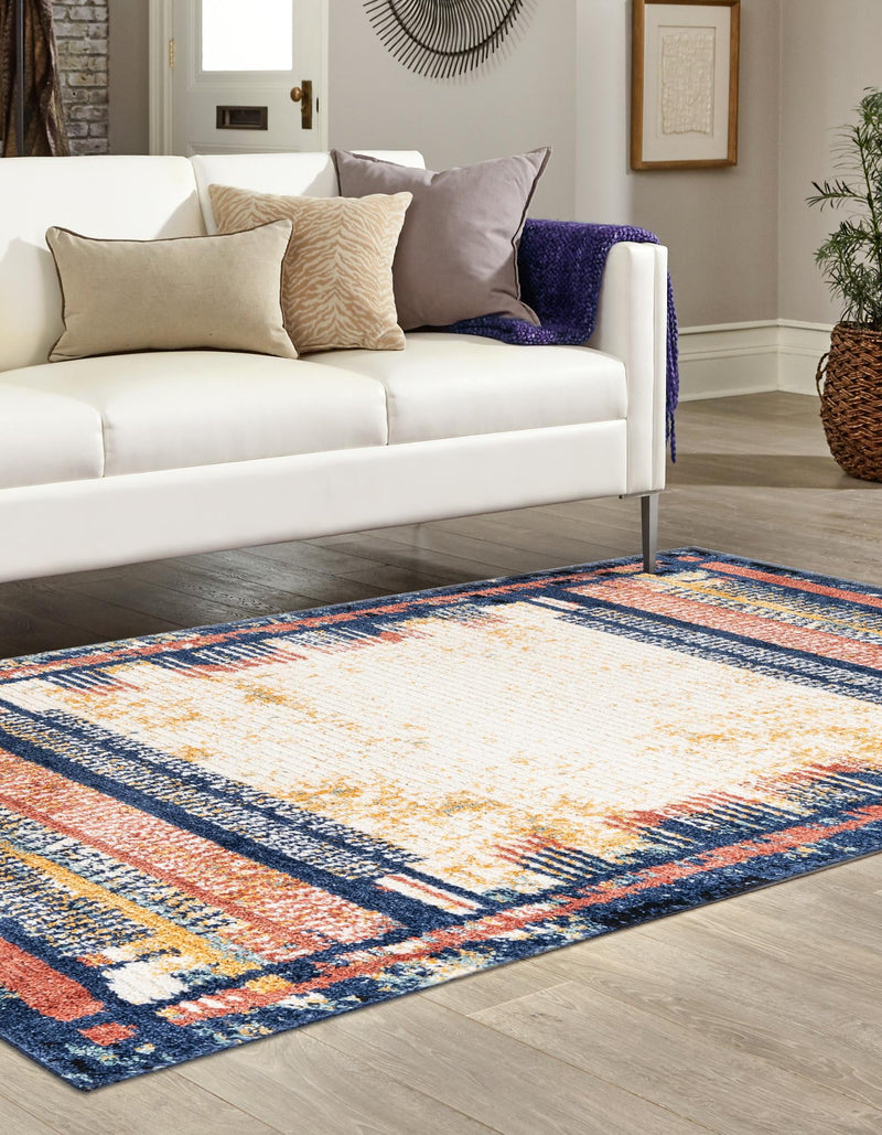 Marrakech Mosaic Collection Area Rug -  Sahara Rectangle Multi  lifestyle 3