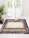 Marrakech Mosaic Collection Area Rug -  Sahara Square Multi  lifestyle 19