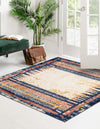 Marrakech Mosaic Collection Area Rug -  Sahara Square Multi  lifestyle 22