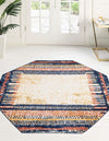 Marrakech Mosaic Collection Area Rug -  Sahara Octagon Multi  lifestyle 23